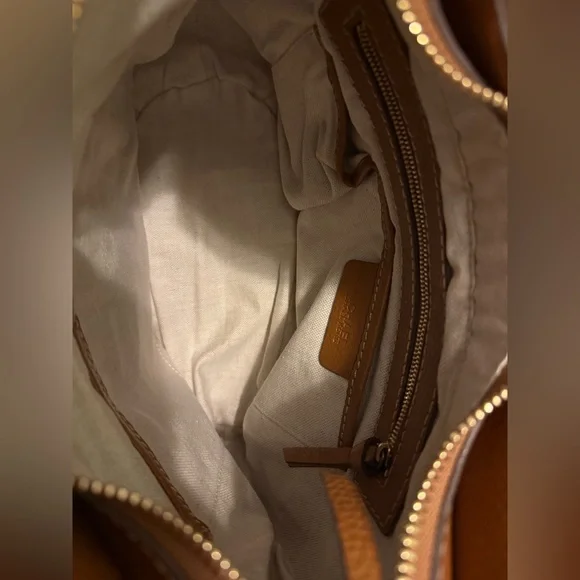 Michael Kors Studded Pebbled Leather Hobo Bag - Picture 6 of 6